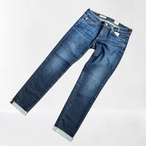 AG Adriano Goldschmied The Stilt Roll-Up Cigarette Pants Size 27